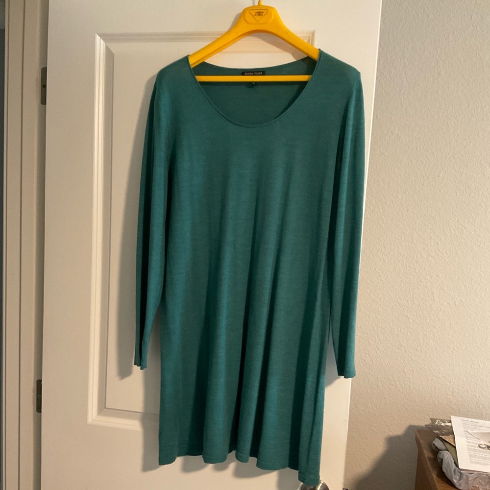 COPY - Eileen Fisher Green Tunic